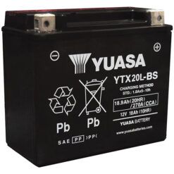 BATTERY YUASA YTX20L-BS