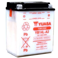 BATTERY YUASA YB14L-A2
