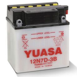 BATTERY YUASA 12N7D-3B
