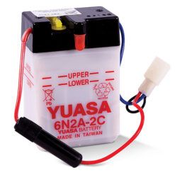 BATTERY YUASA 6N2A-2C