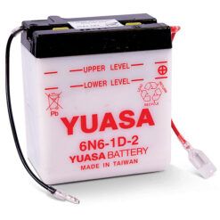 BATTERY YUASA 6N6-1D-2 CON6V