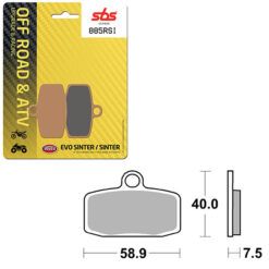 SBS BRAKE PAD 885RSI