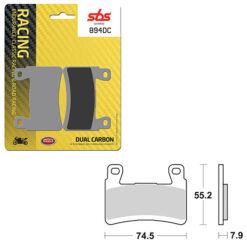 SBS BRAKE PAD 894DC