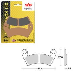 SBS BRAKE PAD 897RSI