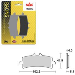 SBS BRAKE PAD 901DC