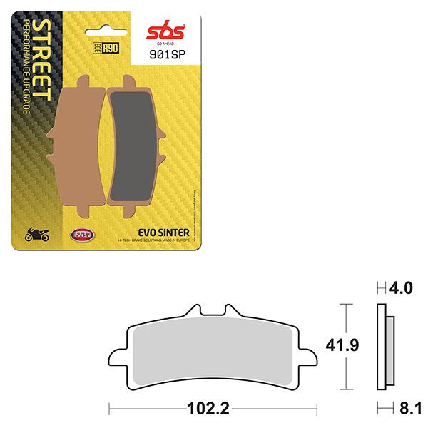 SBS BRAKE PAD 901SP