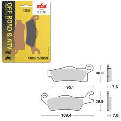 SBS BRAKE PAD 911SI