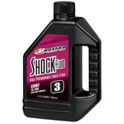 SHOCK OIL LIGHT 3WT. 1QT/12