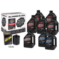 V-TWIN OIL CHNG KT SYNTH/BLK