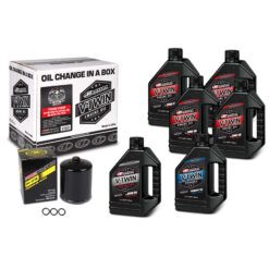 V-TWIN OIL CHNG KT SYNTH/BLK