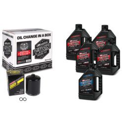 V-TWIN OIL CHNG KT SYNTH/BLK