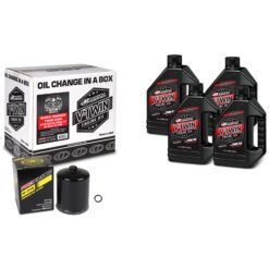 V-TWIN OIL CHNG KT SYNTH/BLK