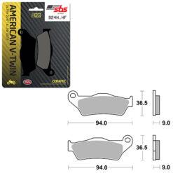 SBS BRAKE PAD 924H.HF
