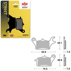 SBS BRAKE PAD 925HF