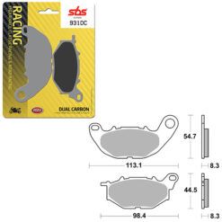 SBS BRAKE PAD 931DC