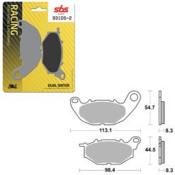 SBS BRAKE PAD 931DS-2