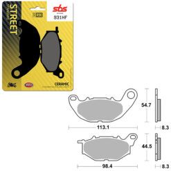 SBS BRAKE PAD 931HF