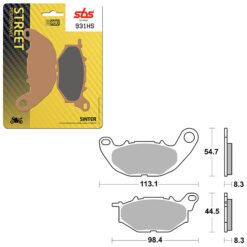 SBS BRAKE PAD 931HS