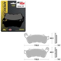 SBS BRAKE PAD 934H.HF
