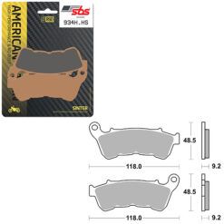 SBS BRAKE PAD 934H.HS