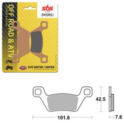 SBS BRAKE PAD 945RSI