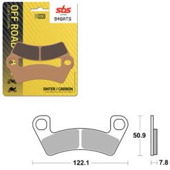 SBS BRAKE PAD 946ATS
