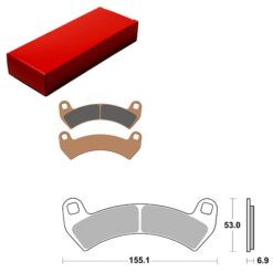 SBS BRAKE PAD 954SI
