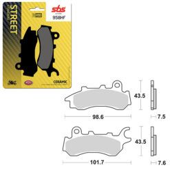 SBS BRAKE PAD 958HF