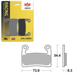 SBS BRAKE PAD 960DC