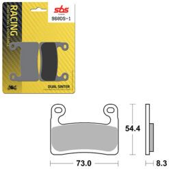 SBS BRAKE PAD 960DS-1