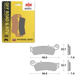 SBS BRAKE PAD 965RSI