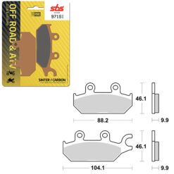 SBS BRAKE PAD 971SI