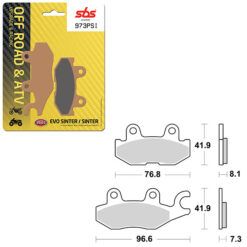 SBS BRAKE PAD 973PSI