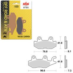 SBS BRAKE PAD 973SI