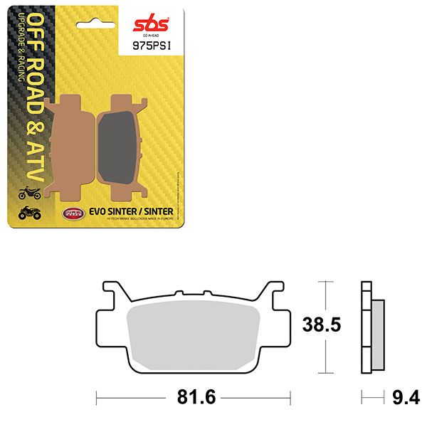 SBS BRAKE PAD 975PSI