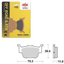 SBS BRAKE PAD 976SI