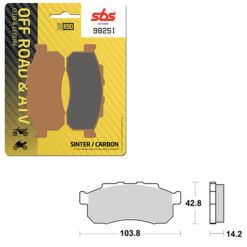 SBS BRAKE PAD 982SI