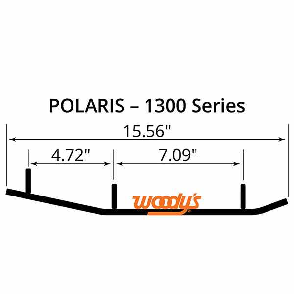ACE CARBIDES 6" POLARIS PAIR
