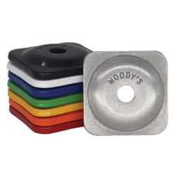 SQUARE GRAND DIGGER PLATE WHT