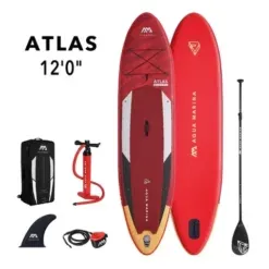 Alternative view of Aquamarina BT-21ATP - All-Around Advanced, Atlas Inflatable Paddle Board 12"x34"x6"
