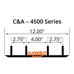 HARD WELD WEAR BAR C&A SKI
