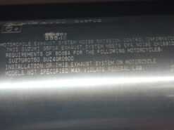 2000 - 2003 Suzuki GSX-R750,600 Muffler - Image 3