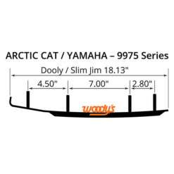 WOODY'S CAT SLIM JIM 4''