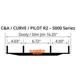 WOODY'S C&A SKI SLIM JIM 6''