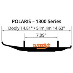 WOODY'S POLARIS SLIM JIM 6''