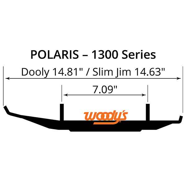 WOODY'S POLARIS SLIM JIM 6''