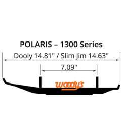 WOODYS POLARIS SLIM JIM 8"