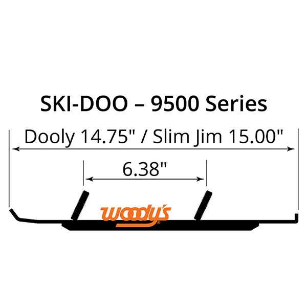 WOODY'S DOO SLIM JIM 8''