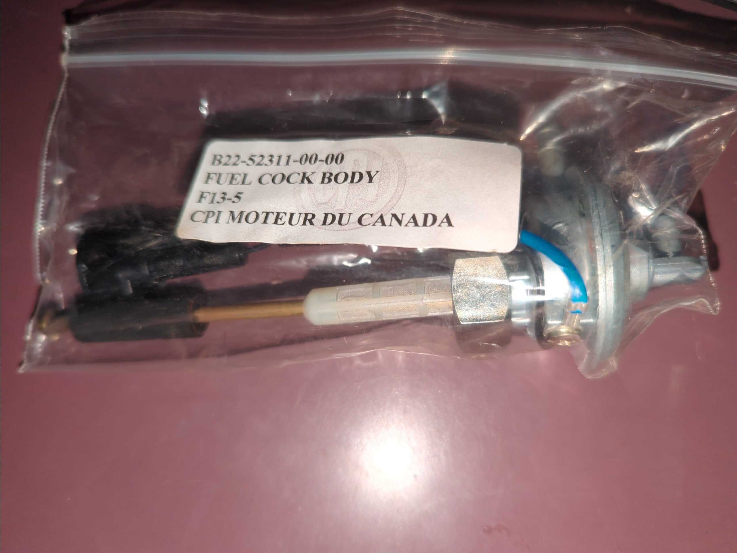 CPI GTR150 FUEL COCK BODY