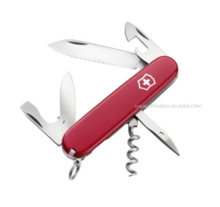 Swiss Army Spartan Multitool, Serrated, Red Handle